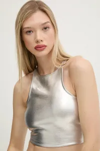 Top Karl Lagerfeld Jeans Klj Metallic Top Metallic Grey