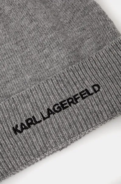 Čapica Karl Lagerfeld K/Essential Beanie Grey