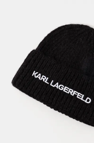 Čapica Karl Lagerfeld K/Essential Beanie Black
