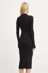 Šaty Diesel D-Mokky-Ls-Microdiv Dress Black 1