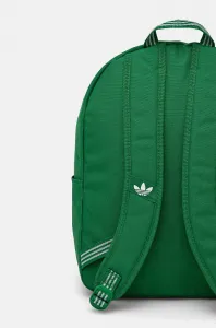 Ruksak adidas Originals Adicolor zelená farba, veľký, s potlačou, IW1781