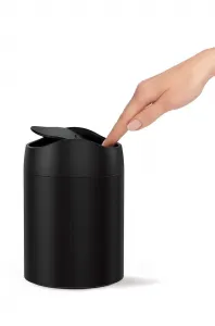 Simplehuman Odpadkový kôš na stôl MINI 1,5 l, čierna