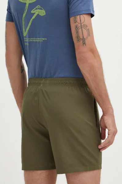 Turistické šortky adidas TERREX Multi zelená farba, IP6865