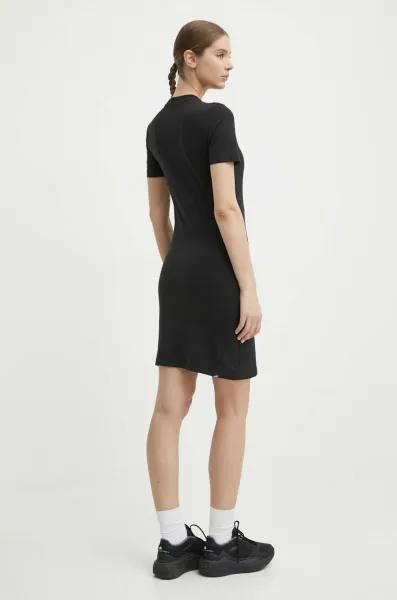 Puma ESSENTIALS + BLOSSOM GRAPHIC DRESS Dámske šaty, čierna, veľkosť