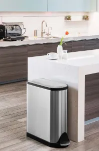 Simplehuman Pedálový odpadkový kôš 45 l, nerez, 45 l