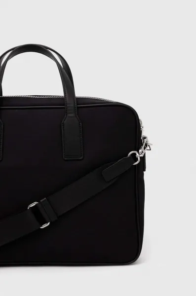 Taška Na Notebook Karl Lagerfeld K/Rsg Briefcase Nylon Black