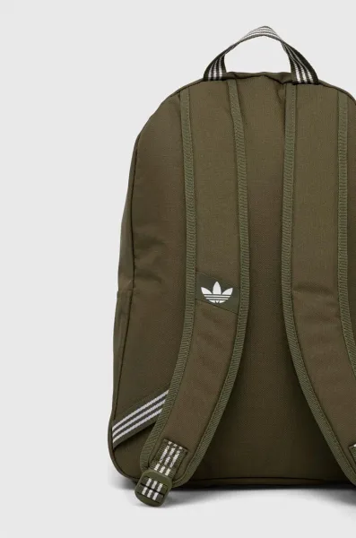 Ruksak adidas Originals zelená farba, veľký, s potlačou, IS4361