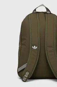 Ruksak adidas Originals zelená farba, veľký, s potlačou, IS4361
