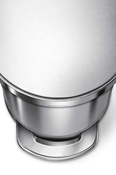 Simplehuman Pedálový odpadkový kôš Slim 45 l, nerez