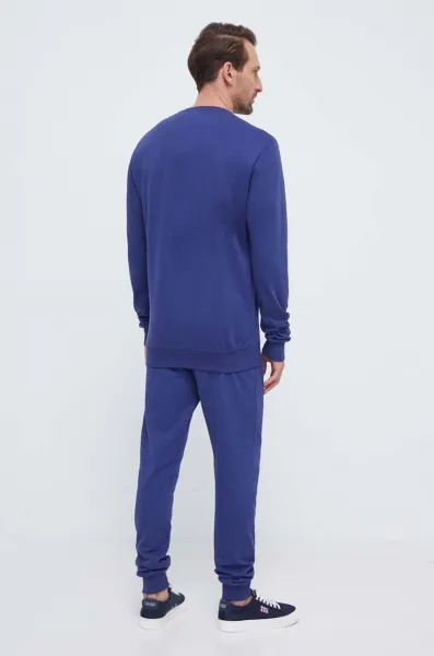 Fila IN COTTON BRUSHED FLEECE Pánske pyžamo, modrá, veľkosť