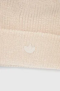 Čiapka adidas Originals béžová farba, z tenkej pleteniny
