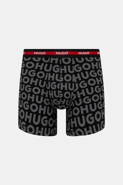 3PACK pánske boxerky HUGO viacfarebné (50545674 979) S, trenky