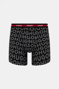 3PACK pánske boxerky HUGO viacfarebné (50545674 979) S, trenky