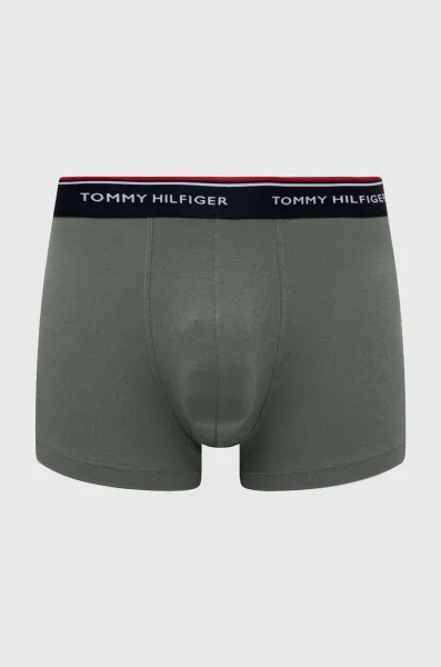 3PACK pánske boxerky Tommy Hilfiger viacfarebné (1U87903842 0XV) S, trenky