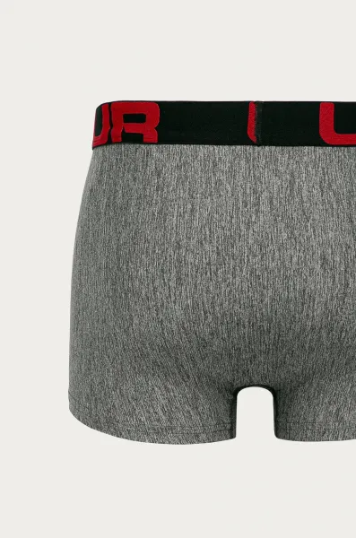 2PACK Pánske boxerky Under Armour sivé (1363618 011) S, trenky