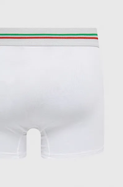 Boxerky Aeronautica Militare (2-pak) pánske, biela farba