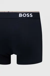 3PACK pánske boxerky BOSS tmavo modré (50475274 480) S, trenky