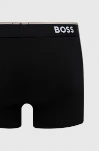 Boxerky BOSS  (3-pak) pánske, čierna farba, 50475274