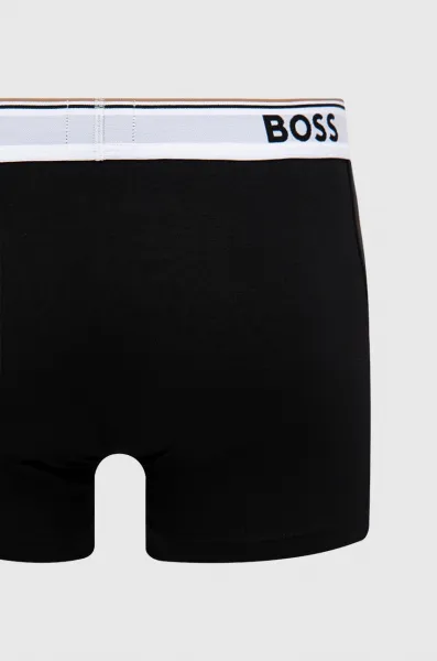 3PACK pánske boxerky BOSS čierné (50475274 994) M, trenky