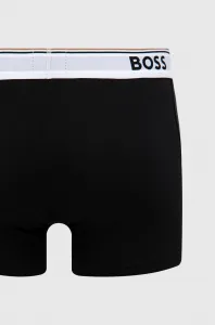 3PACK pánske boxerky BOSS čierné (50475274 994) M, trenky