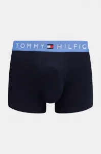 Boxerky Tommy Hilfiger 3-pak pánske, tmavomodrá farba