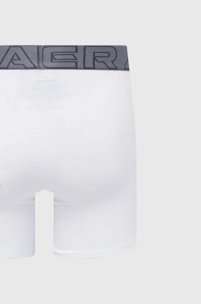 3PACK pánske boxerky Under Armour bielé (1383889 100) M, trenky