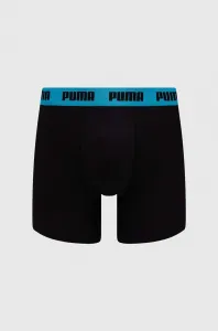 3PACK pánske boxerky Puma čierné (701226820 006) M, trenky