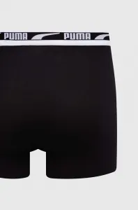Puma boxerky pánske bavlnené s elastanom Everyday Logo 2-pak
