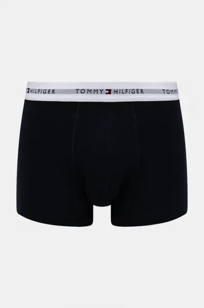 Boxerky Tommy Hilfiger 3-pak pánske, biela farba, UM0UM02761