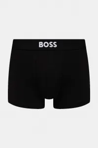 3PACK pánske boxerky BOSS čierné (50544263 001) S, trenky
