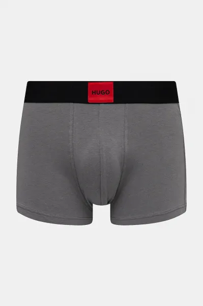 HUGO boxerky pánske bavlnené s elastanom TRUNK TRIPLET GALAXY 3-pak