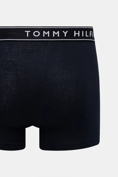 Boxerky Tommy Hilfiger 3-pak pánske, tmavomodrá farba, UM0UM03520
