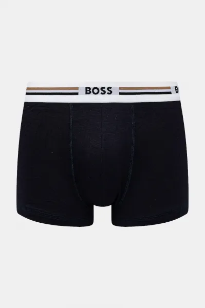 Boxerky BOSS 3-pak Trunk 3P Revive pánske, čierna farba, 50492200