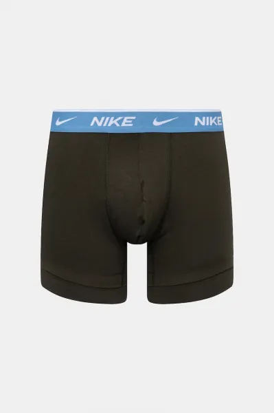 Boxerky Nike 3-pak pánske, zelená farba, 0000KE1007