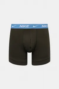 Boxerky Nike 3-pak pánske, zelená farba, 0000KE1007