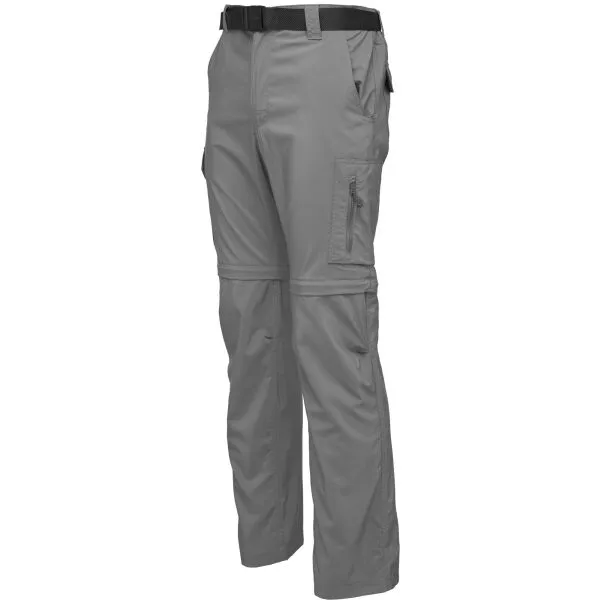 Columbia SILVER RIDGE UTILITY CONVERTIBLE PANT Pánske nohavice, sivá, veľkosť