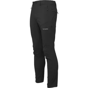 Columbia TECH SOFTSHELL PANT Pánske softshellové nohavice, čierna, veľkosť
