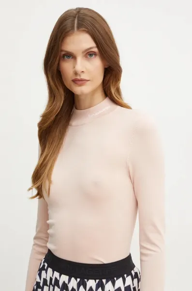 Rolák Karl Lagerfeld Classic Turtle Neck Rose Smoke