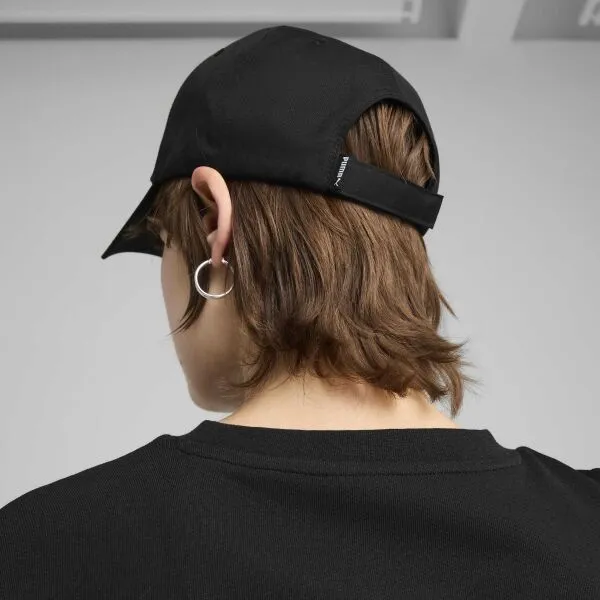Puma ESSENTIALS METAL CAT BB CAP Šiltovka, čierna, veľkosť