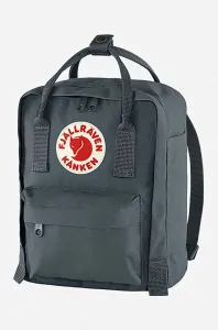 Ruksak Fjallraven Kanken Mini F23561.031-031, šedá farba, malý, s nášivkou