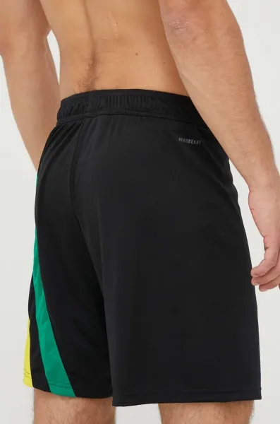 adidas FORTORE 23 SHORTS Pánske futbalové kraťasy, čierna, veľkosť