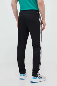 Tréningové nohavice adidas Performance Train Essentials čierna farba, s nášivkou,  IB8168