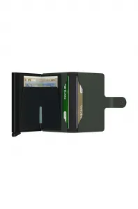 Secrid Miniwallet Matte Green-Black
