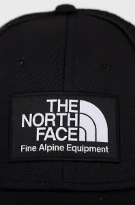 Čiapka The North Face čierna farba, s nášivkou, NF0A5FXAJK31