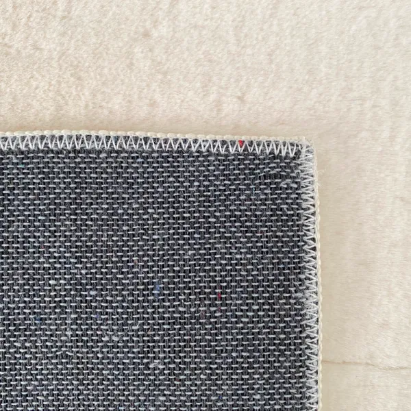 Koberec, krémová/3D vzor kamene, 140x200, PUFIN TYP 1