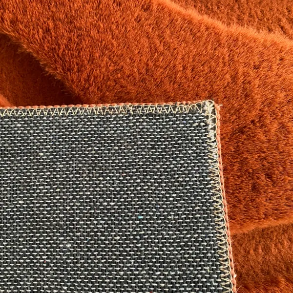 Koberec, tehlová/3D vzor, 140x200, PUFIN TYP 2