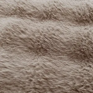 Koberec, hnedosivá Taupe/bubble vzor, 140x200, MAKON