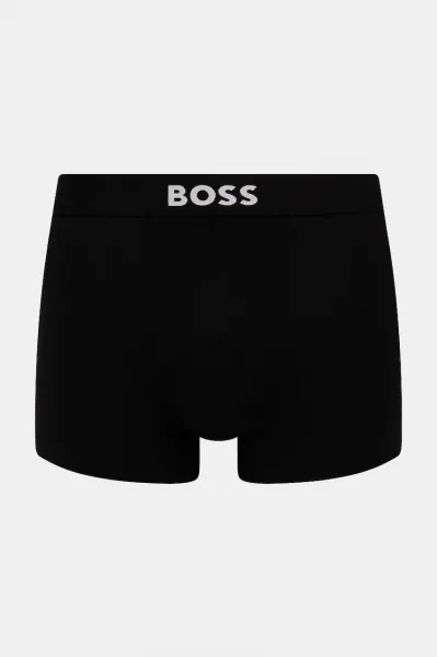 BOSS boxerky pánske bavlnené s elastanom Trunk 3P BOSS ONE 3-pak