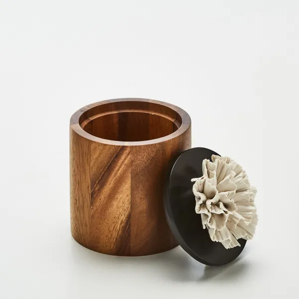 Drevený úložný box Cyla, viac veľkostí - ANOQ Velikost: S - 9,2 x 14 cm