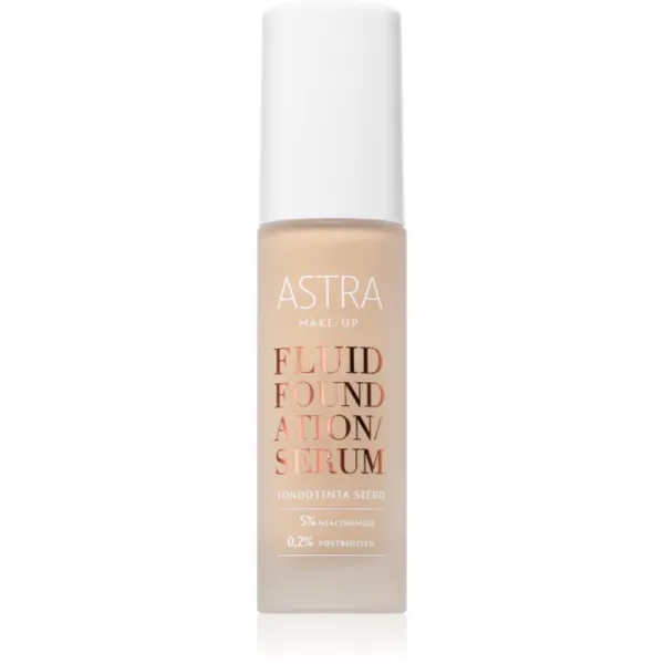 Astra Make-up FLUID FOUNDATION SERUM dlhotrvajúca podkladová báza 19 ml
